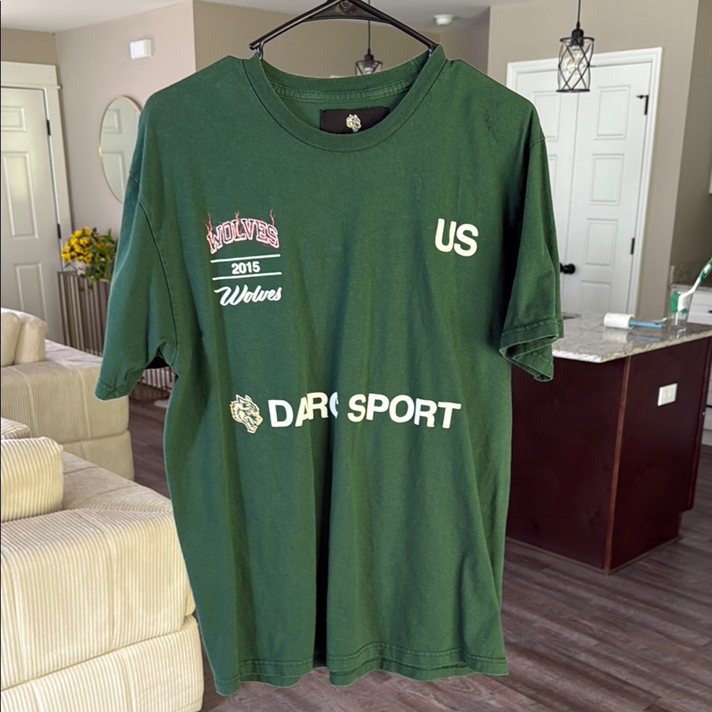 Darc Sport Green Short Sleeve Tees Athletic Collection